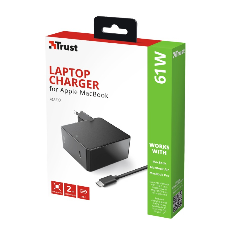 Usb-c ac adapter trust, 61w + cable TRUST la pret 0.00 lei în Moldova ...